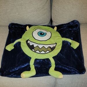Plush Monsters University Pillow Cover